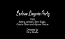 Creamy Panties: Lesbian Lingerie Party